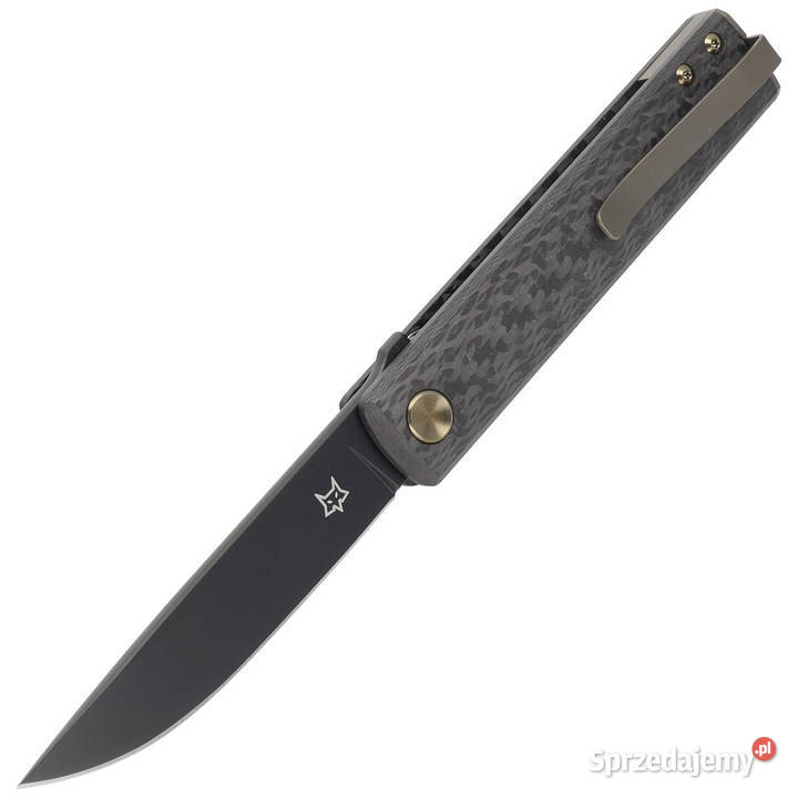 Nóż składany FOX Chnops Carbon Fiber PVD M390 by