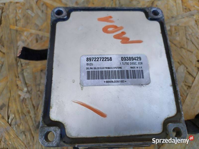 STEROWNIK SILNIKA OPEL CORSA C DIESEL 09389429 Gliwice