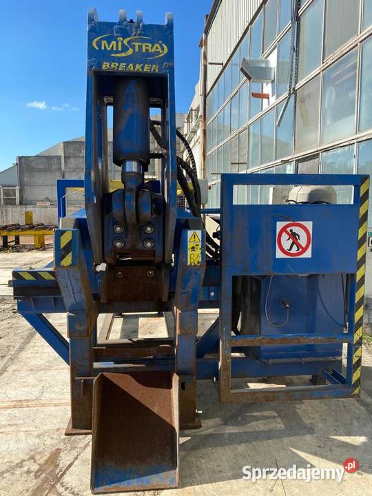 Maszyna do łamania szyn kolejowych używana Oświęcim