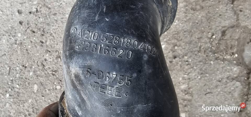 Rura dolot powietrza mercedes w210 2105281804 Zbąszyń