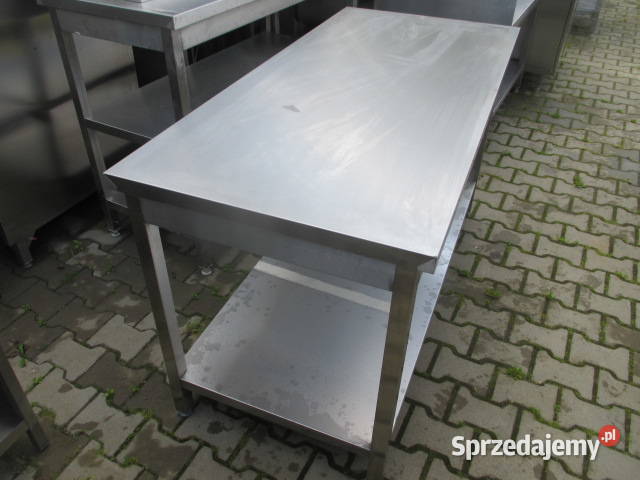 STÓŁ GASTRONOMICZNY CENTRALNY Z PÓŁKĄ 1507085