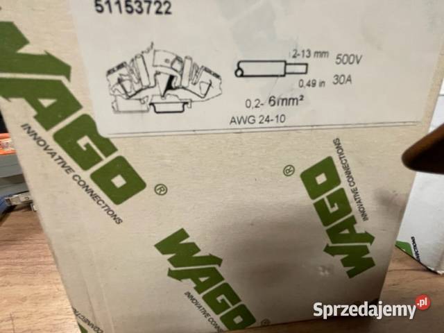 Wago złączka RozłączalnoPomiarowa 500V 6Kv 30A Rydułtowy