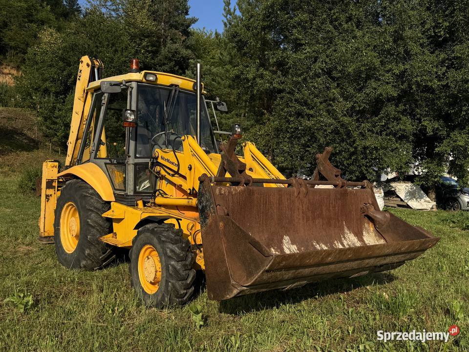 JCB 3CX 4x4 Teleskop Szybkozłącze Krokodyl Widły