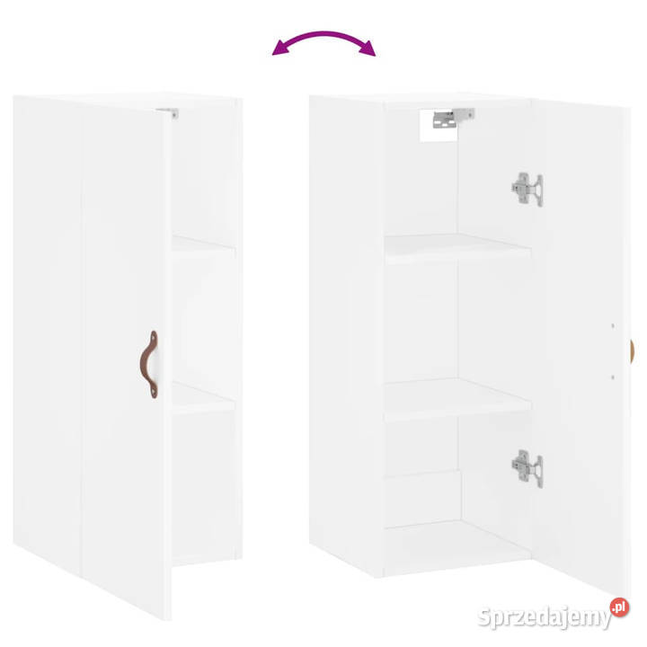 Szafka wisząca biała 345x34x90 WM828828 Warszawa