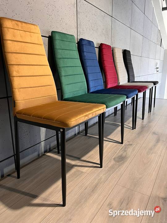 Stylowe krzesło tapicerowane jadalniakuchnia sprzedam