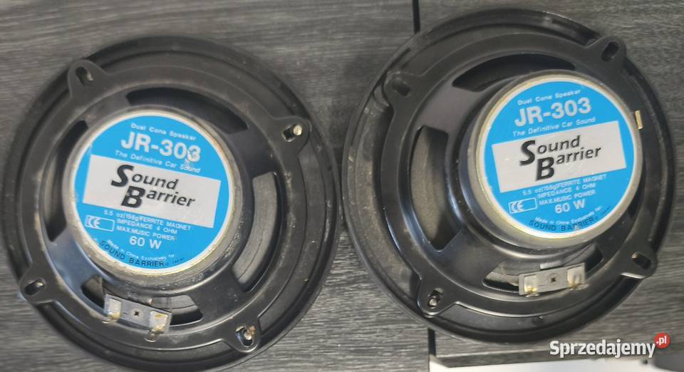 Głośniki samochodowe 60W dwudrożne Głośniki Poznań