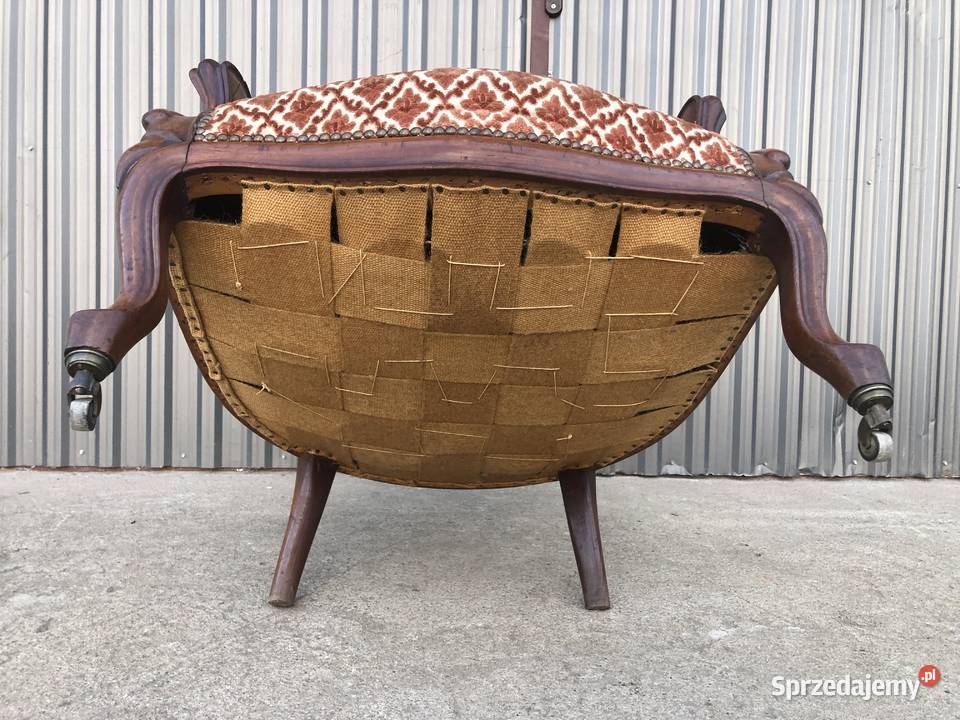 Zabytkoowy Fotel łódzkie Łowicz
