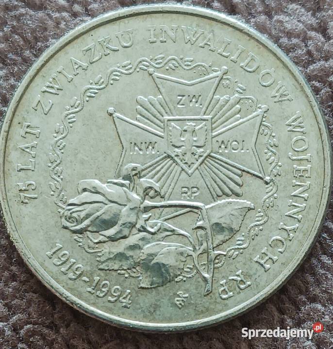 20000 75 lat Związku Inwalidów Wojennych RP 1994