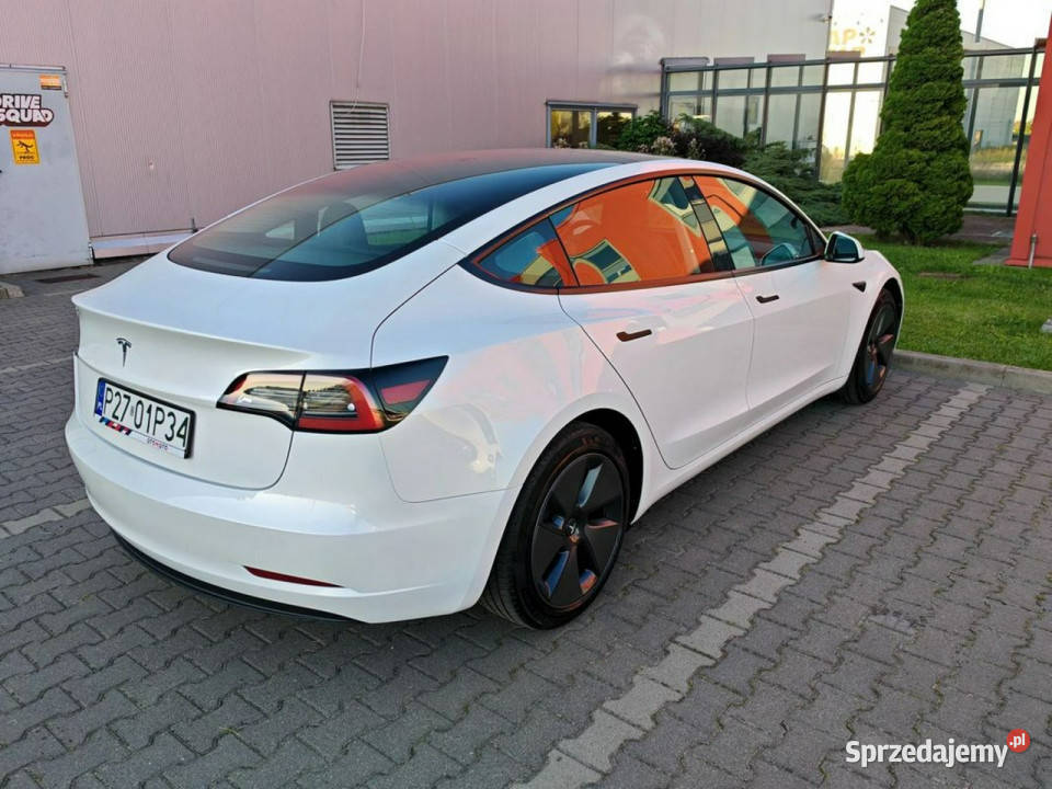 Tesla Model 3 wersja europejska bateria LFP autoalarm sprzedam