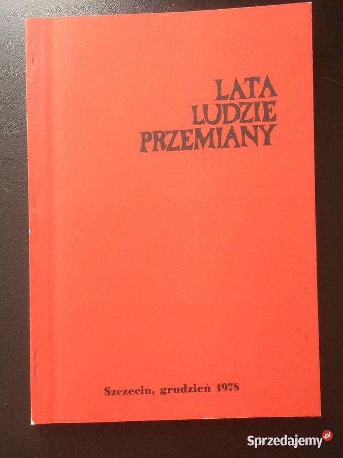 3317 Lata Ludzie Przemiany Szczecin Antykwariat