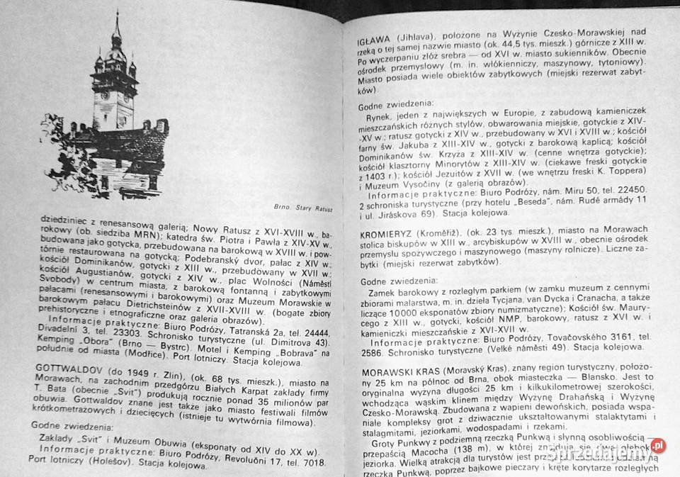 CSRS Informator turystyczny Stefan Sosnowski Chełm
