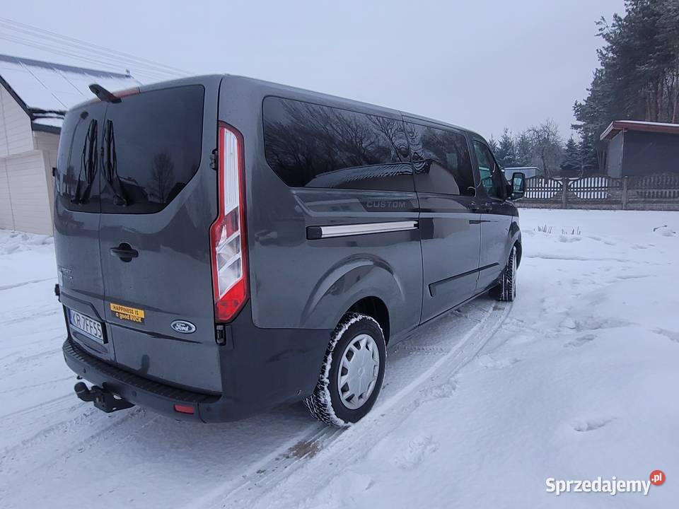Ford Transit Custom Long 9osobowy Rok produkcji 2017 Biała Podlaska sprzedam
