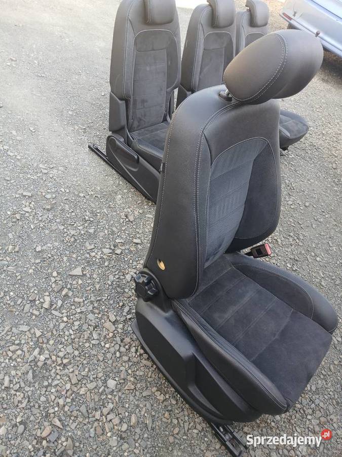 Fotele Siedzenia komplet skóra alcantara Ford S Fotele i kanapy Radłów sprzedam