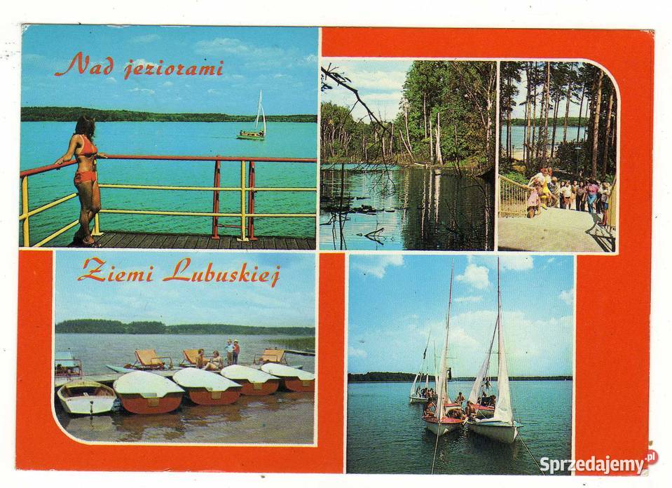 ZIEMIA LUBUSKA 2 POCZTÓWKA WIELOWIDOKOWA świętokrzyskie Krynki