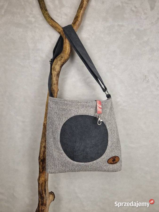 Torba handmade szary melanż Wrocław