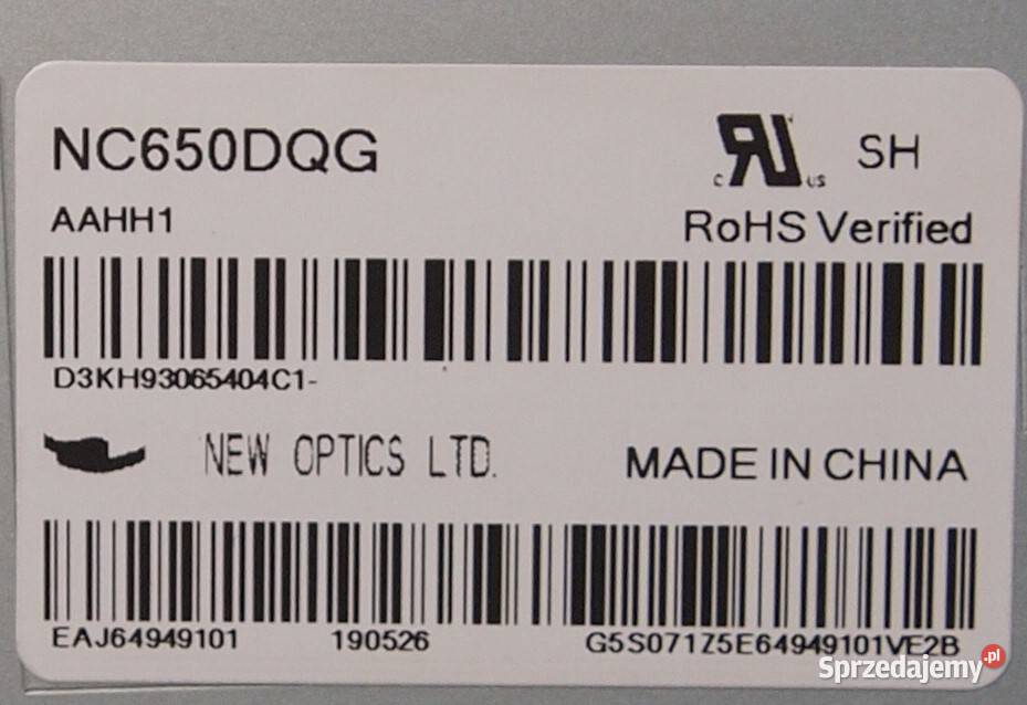 EAX68253604 LG65UM7660 Warszawa sprzedam
