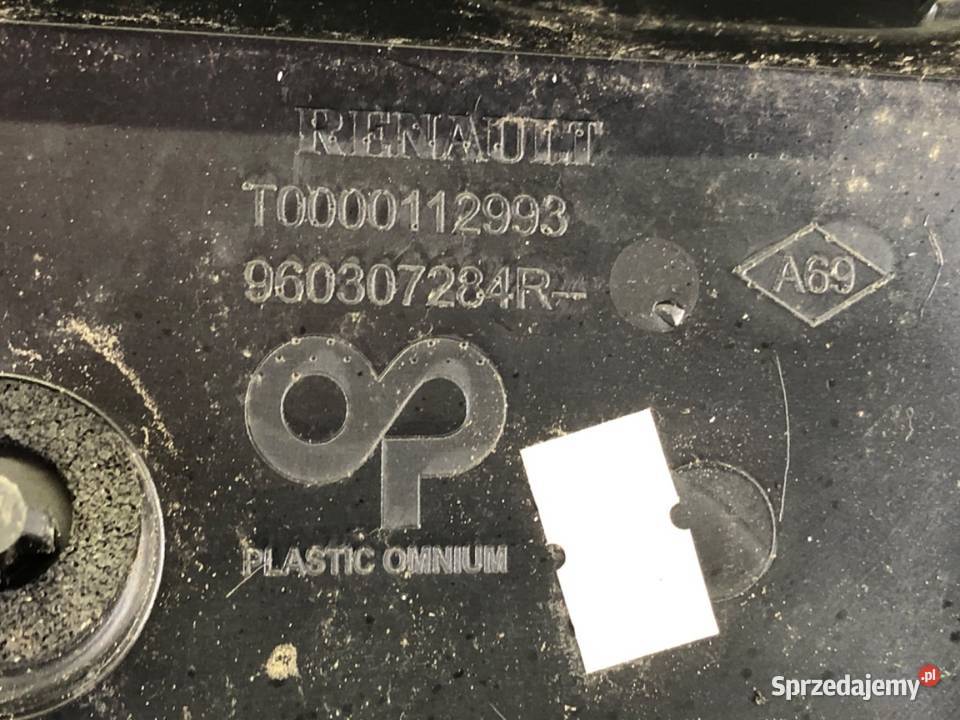 SPOILER TYŁ RENAULT CLIO IV Hatchback 960307284R Spoilery sprzedam