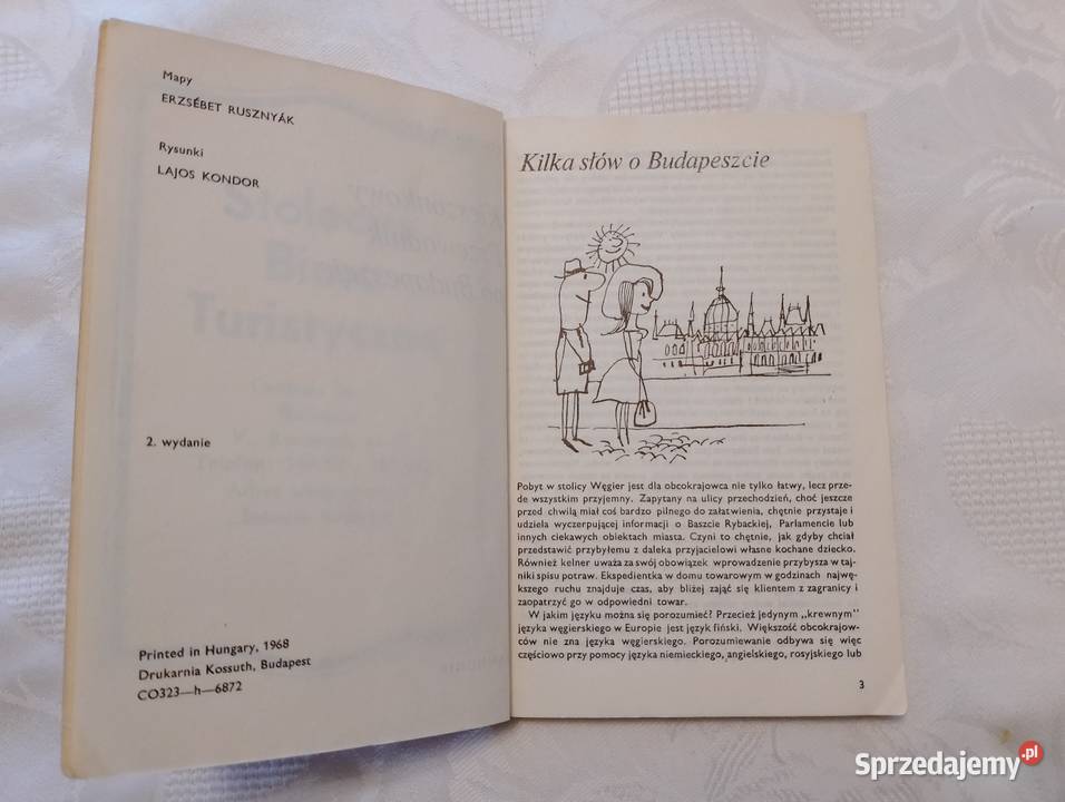 Kieszonkowy Przewodnik BUDAPESZCIE turystyka Oborniki sprzedam