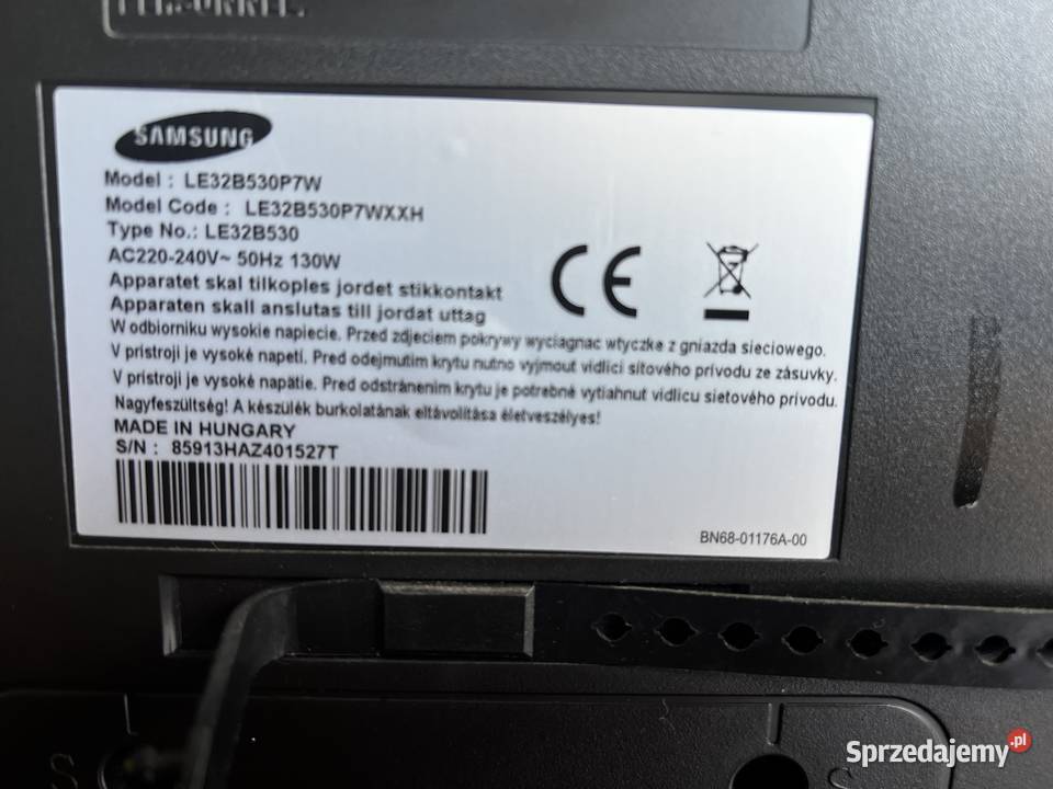 Telewizor Samsung 32 cale z oryginalnym pilotem Aleksandrów Łódzki