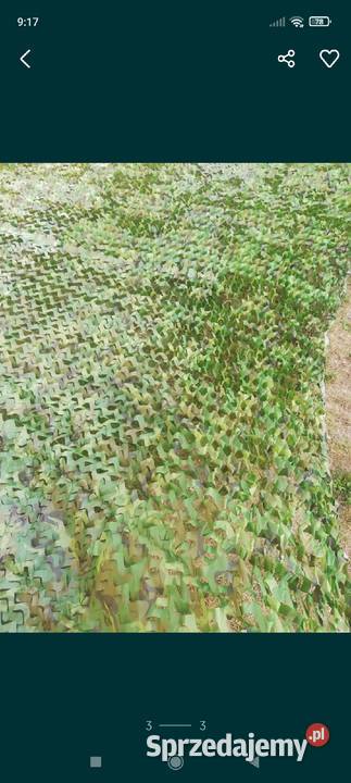 Siatka maskująca 45 nowa Częstochowa