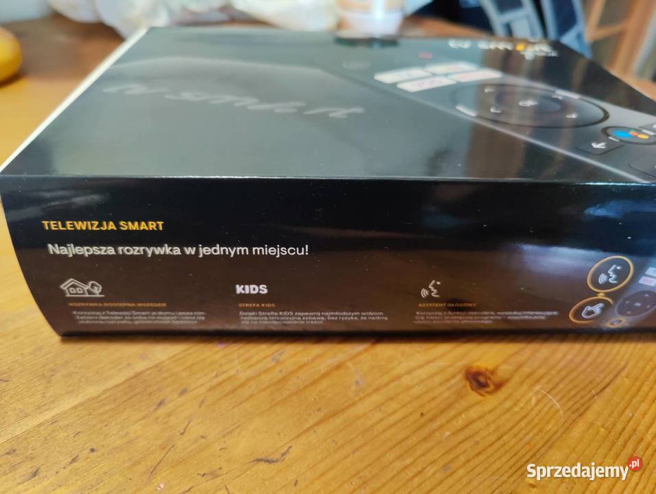 Dekoder Smart TV Box 4K 2GB Android Pilot WiFi Pozostałe Kalisz