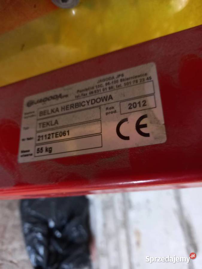 Belka herbicydowa Tekla Lublin