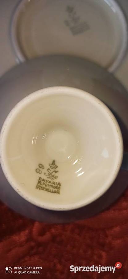 Filiżanka z talerzykiem śniadanie Gdańsk sprzedam