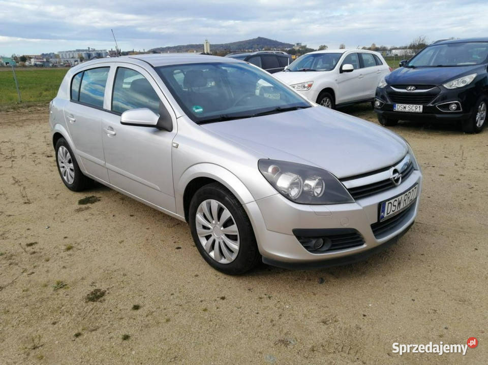 Opel Astra 16 105 klima elektryka zadbany H benzyna Astra Strzegom