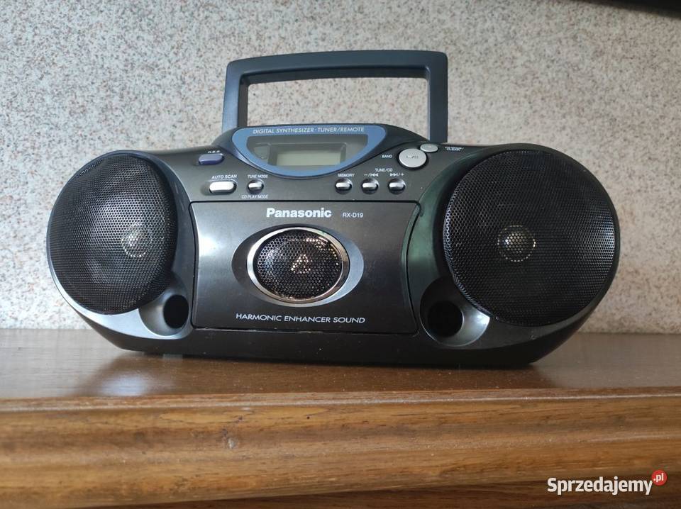Radiomagnetofon PANASONIC RXD19 kultowy vintage Kielce sprzedam