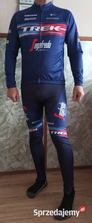 Trek Segafredo Santini strój komplet rowerowy Sędziszów Małopolski sprzedam