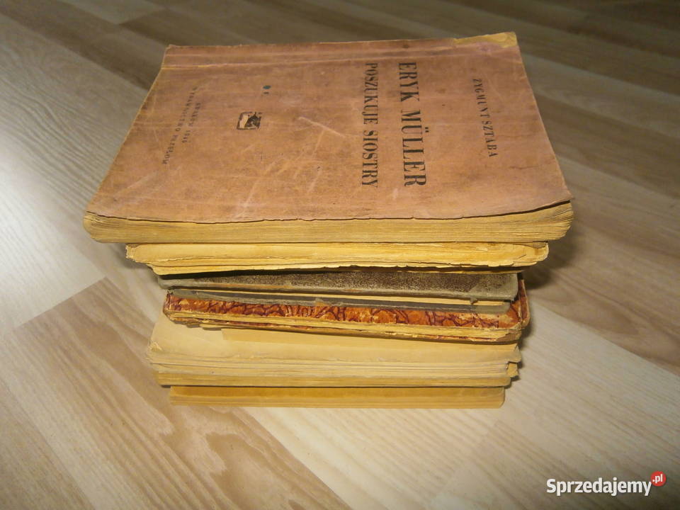 Stare książki pakiet antyki 10 różne 19271953