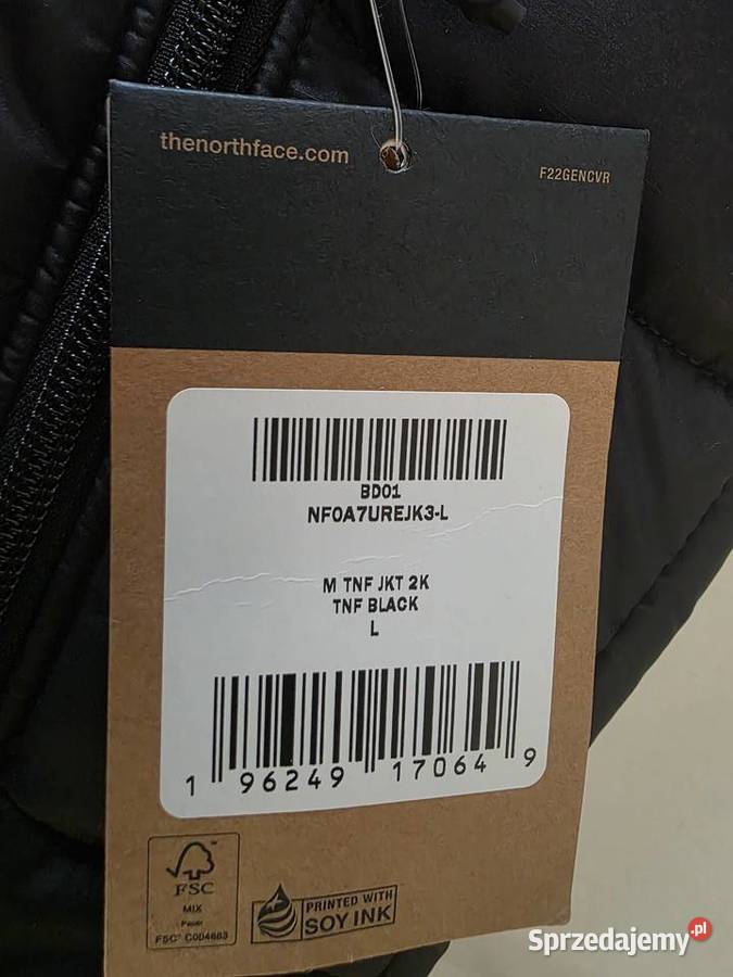 Kurtka męska the North face wielkopolskie Poznań