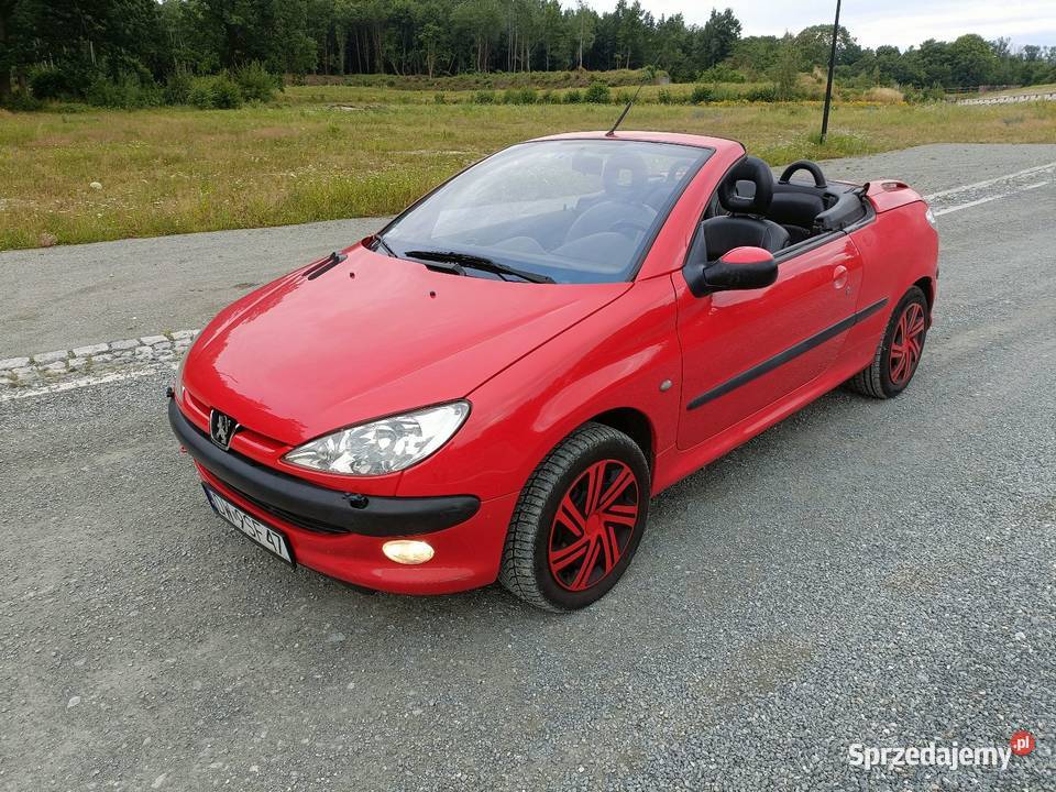 Peugeot 206 CC Cabrio 16 Automat skóry Kłodzko