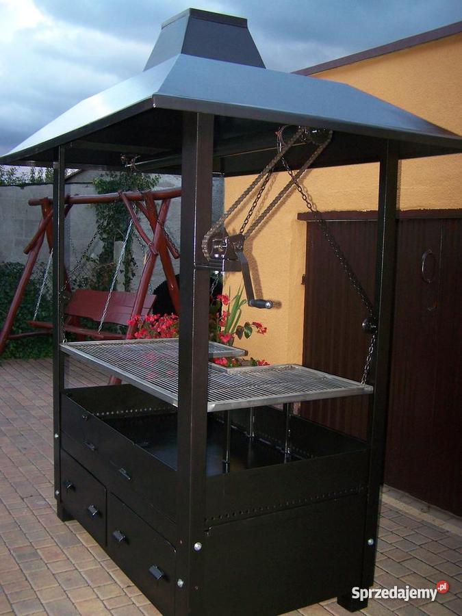 Grill gastronomiczny przemysłowy blacha 6mm