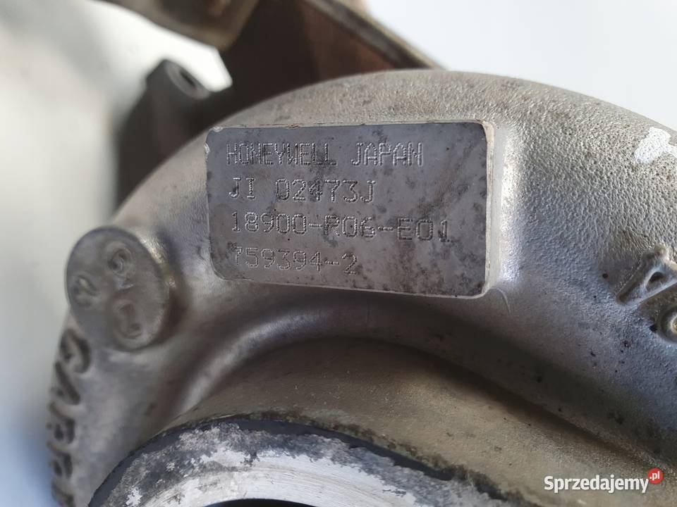TURBOSPRĘŻARKA Honda CRV CRV III 22 ICTDI turbo Rudka sprzedam