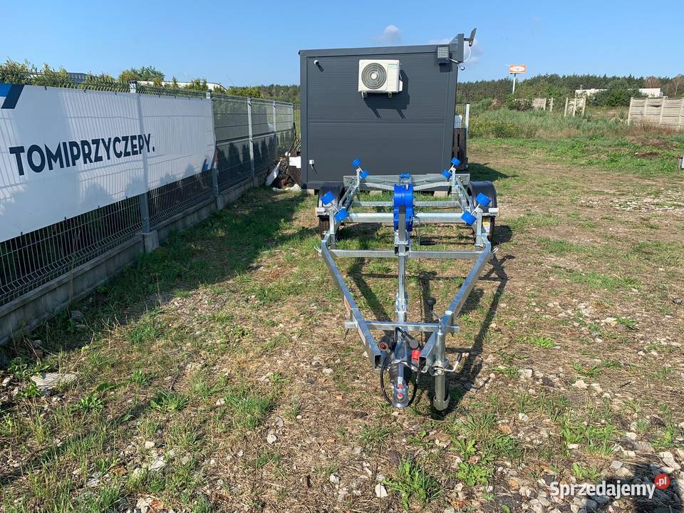 Przyczepa podłodziowa do 6m 1300DMC hamowana Piła sprzedam