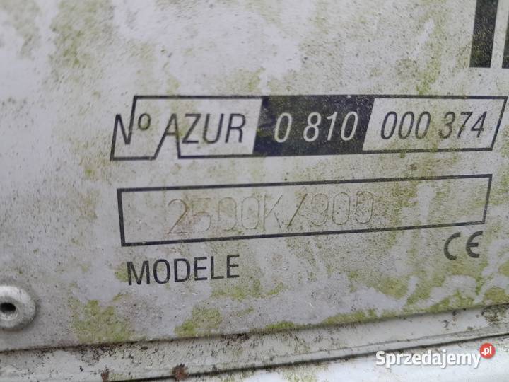WINDA HYDRAULICZNA MBB udźwig 2500 2002 r ciężarowe Mojusz
