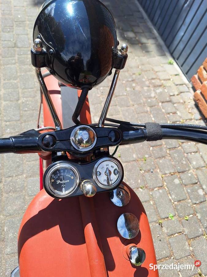 Indian Scout 101 600ccm 1928r 10000km wielkopolskie Wieleń