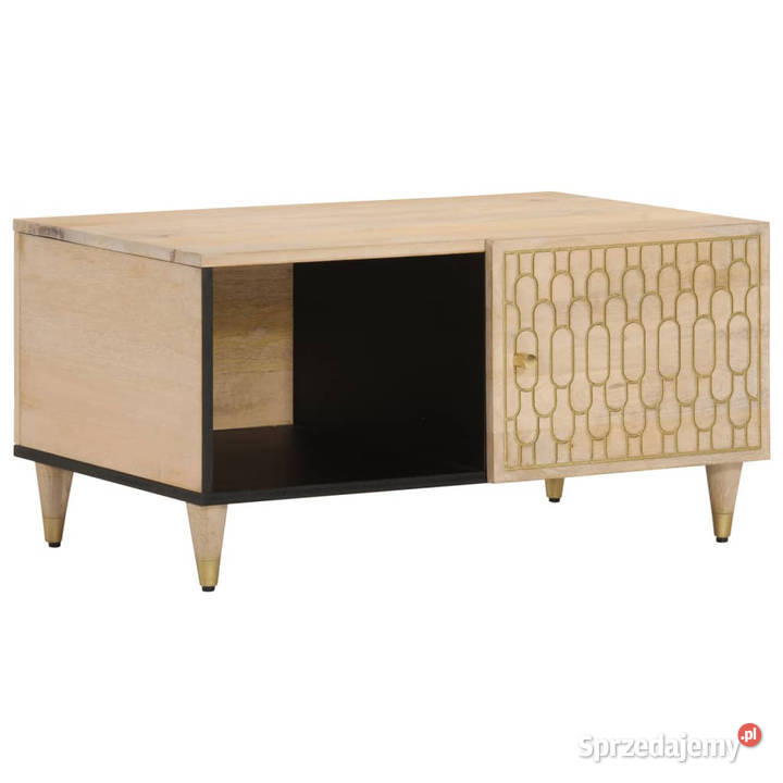 Stolik kawowy 80x50x40 lite drewno mango Dom i Ogród Warszawa