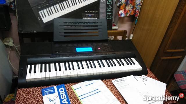 Casio CTK 5000 keyboard organy instrklawiszowy kujawsko-pomorskie Tuszkowo sprzedam
