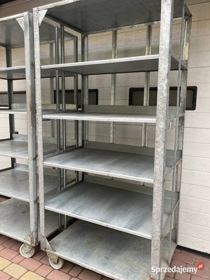 Regały metalowe ocynkowane na kółkach mazowieckie Ożarów Mazowiecki