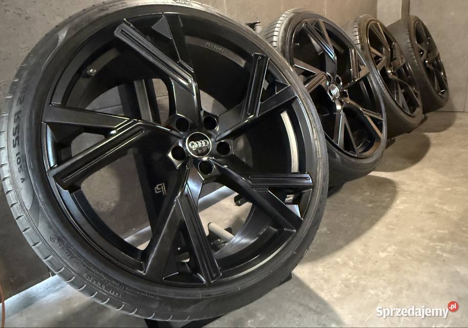 22 cale Audi Q7 5x112 felgi koła alusy komplet z Lubasz