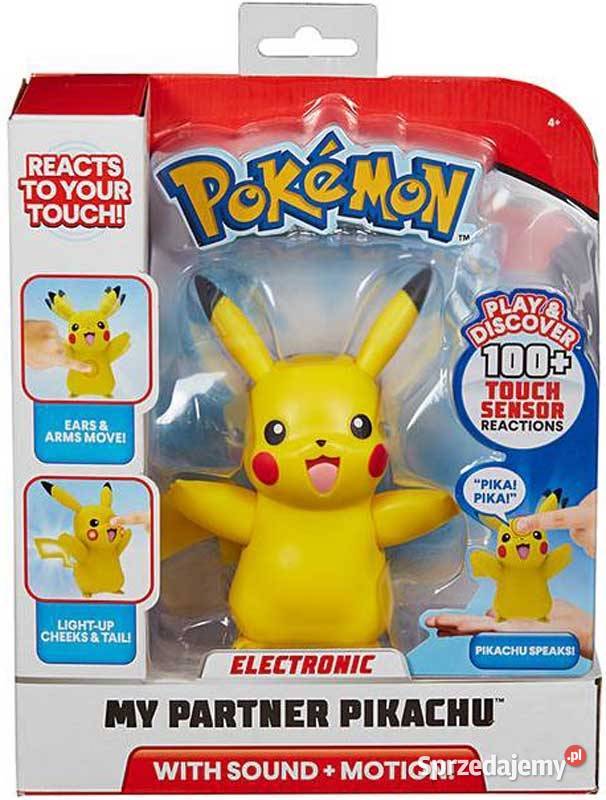 Interaktywna Figurka Pokemon Pikachu 100 Reakcji 4 lata+ Mogilany