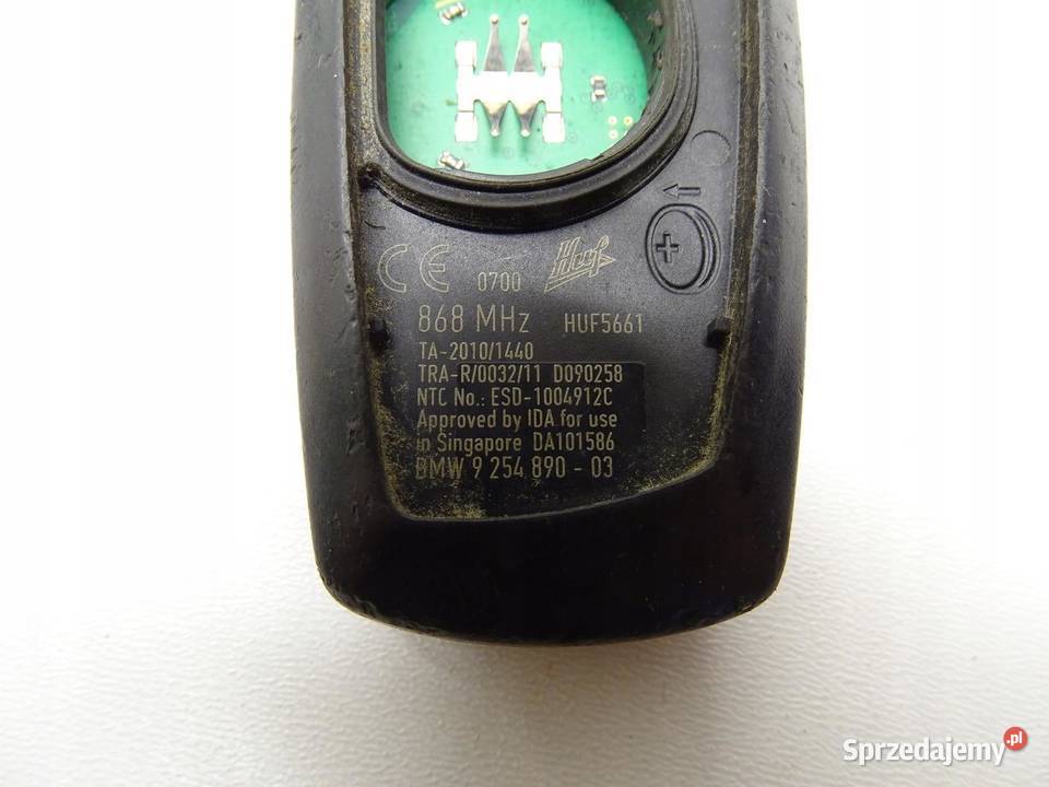 KLUCZYK PILOT 868 MHz BMW F20 F21 9254890 osobowe