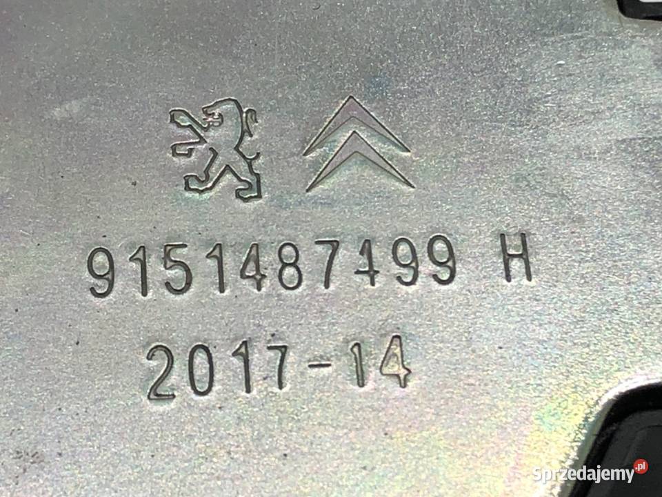 ZAMEK KLAPY TYŁ PEUGEOT 208 I Hatchback