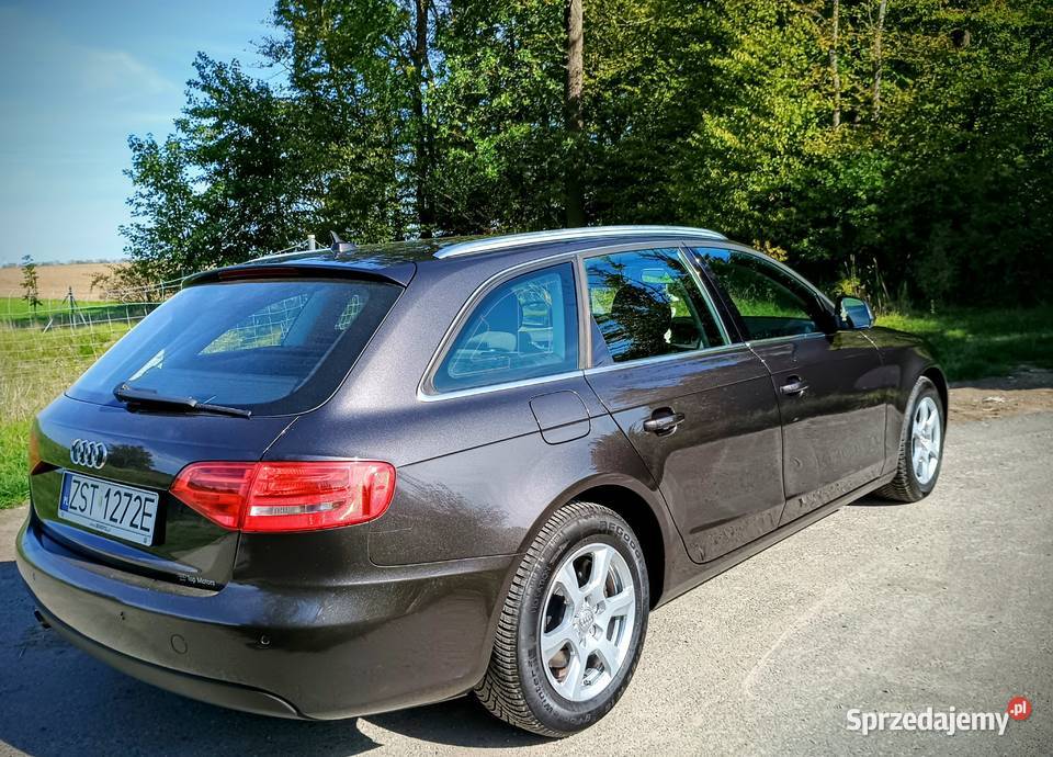 Audi A4B8 LED Bixenon Klima Navi TDI czujnik parkowania Samochody osobowe Stargard