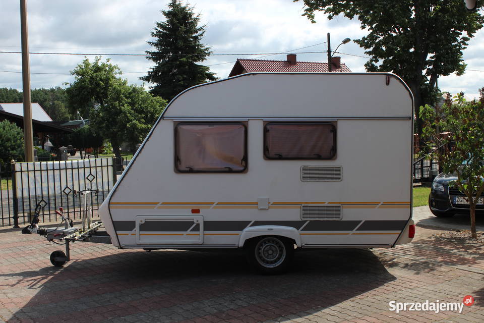Przyczepa Kempingowa DELTA mała zgrabna DMC 850 Kempingowe Goleniów