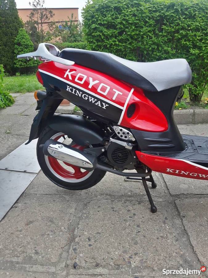 Kingway Koyot 80cc 4t doinwestowany pas napędowy