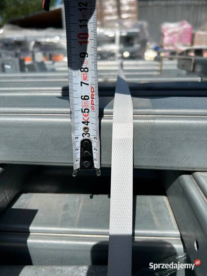 Regały magazynowe wypełnienie siatkowe półka