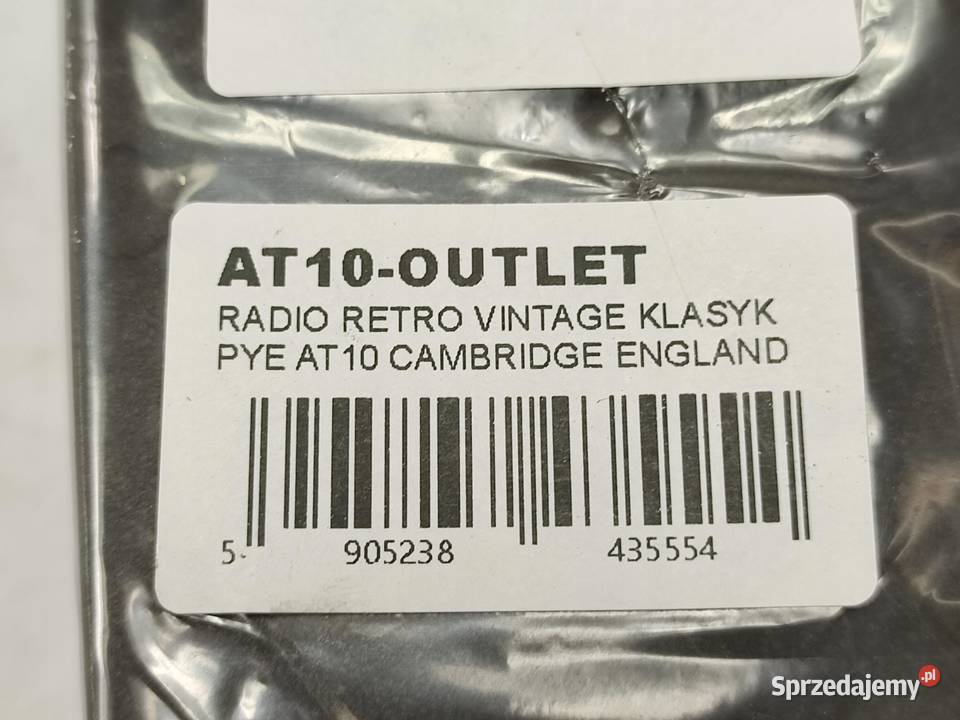 RADIO SAMOCHODOWE PYE AT10 CAMBRIDGE ENGLAND Sprzęt audio fabryczny